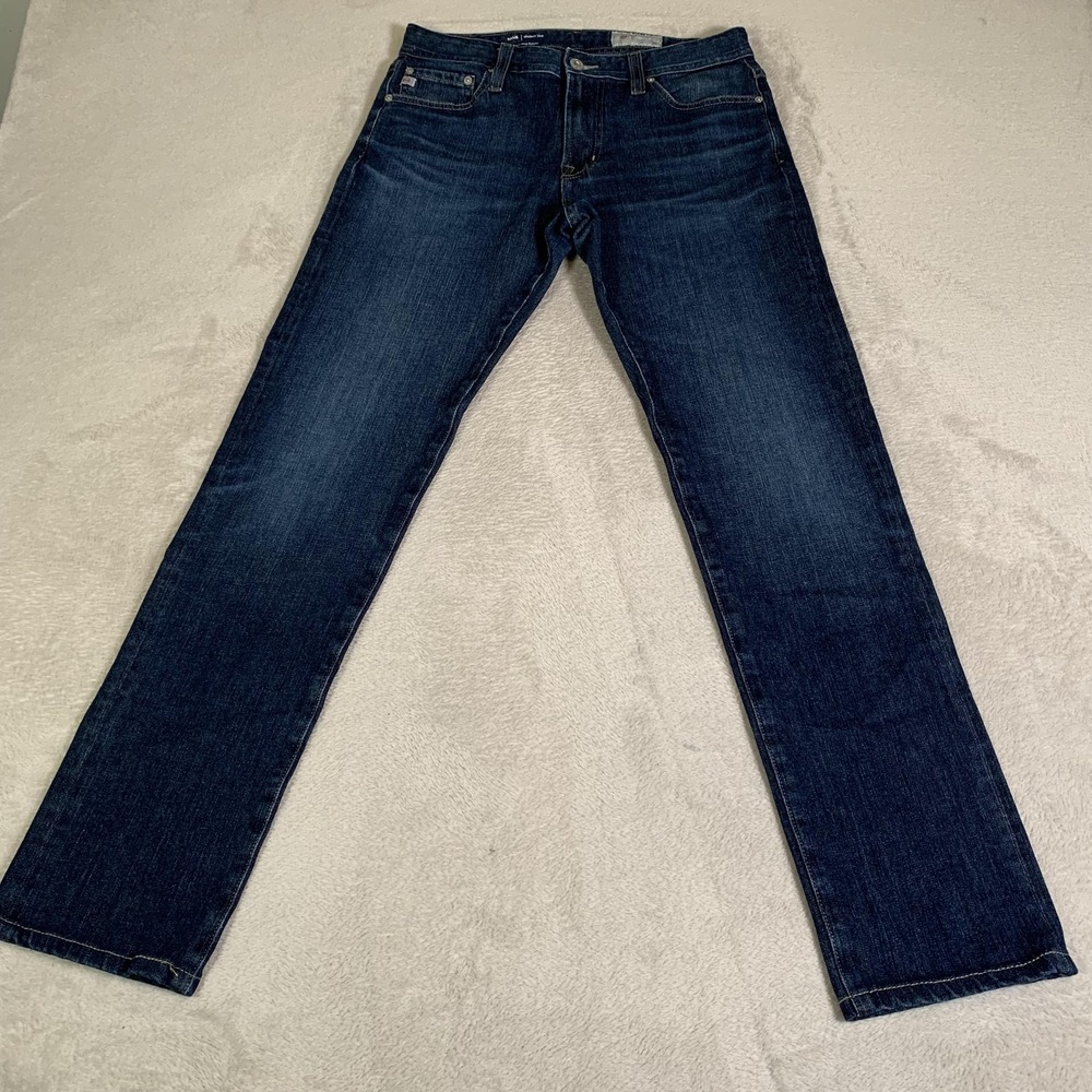 AG Adriano Goldschmied Tellis Jeans Mens 30x32 (Tag 30x34) Slim Taper Japanese